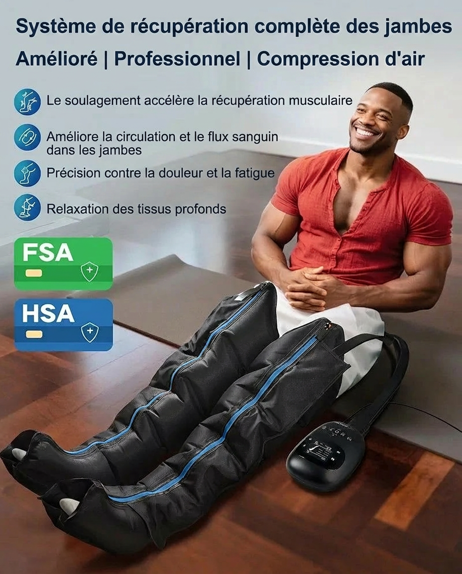 Bottes de Massage à Compression